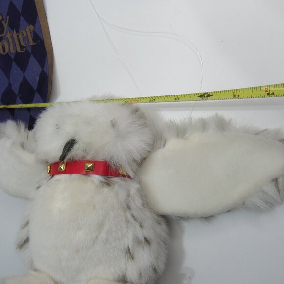 Harry Potter Plush Hedwig Flying Hook Hanging Owl Post Service Warner Bros - Picture 7 of 9